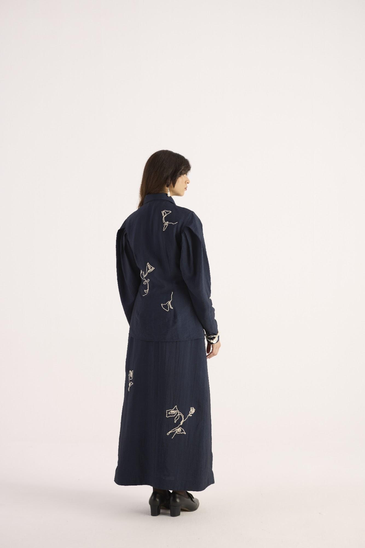 Ocea Skirt – Midnight Navy