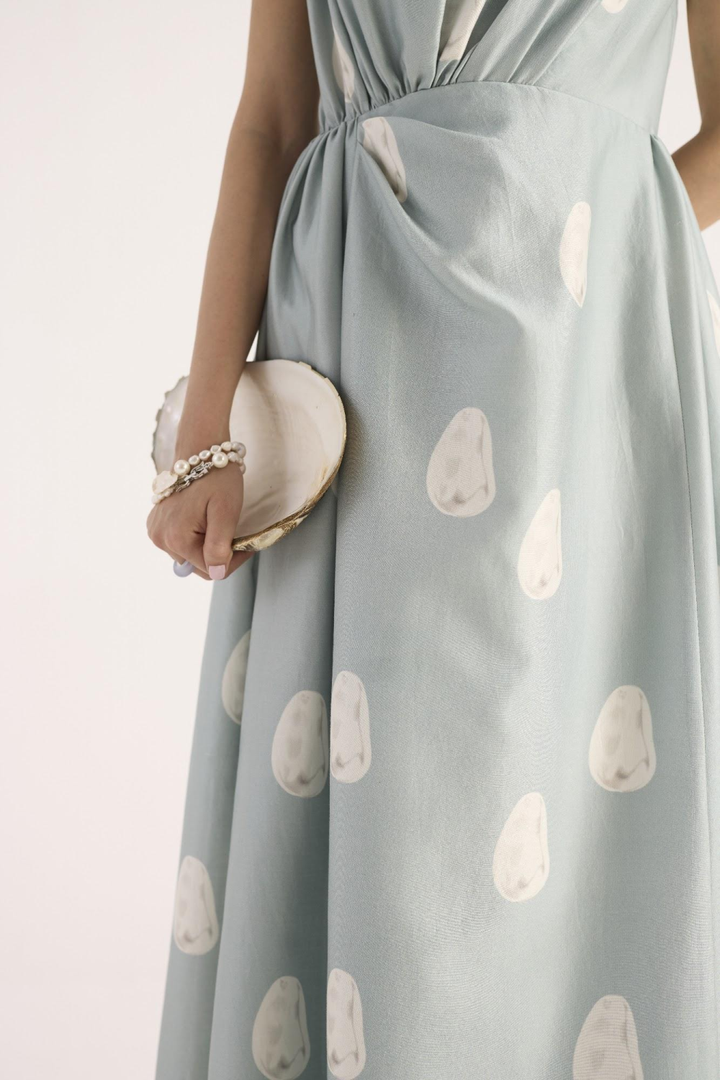 Maréa Dress – Washed Sea Blue