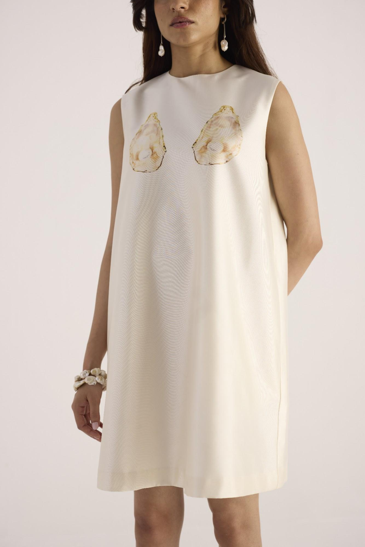 Nacra Dress – Pearl Ivory
