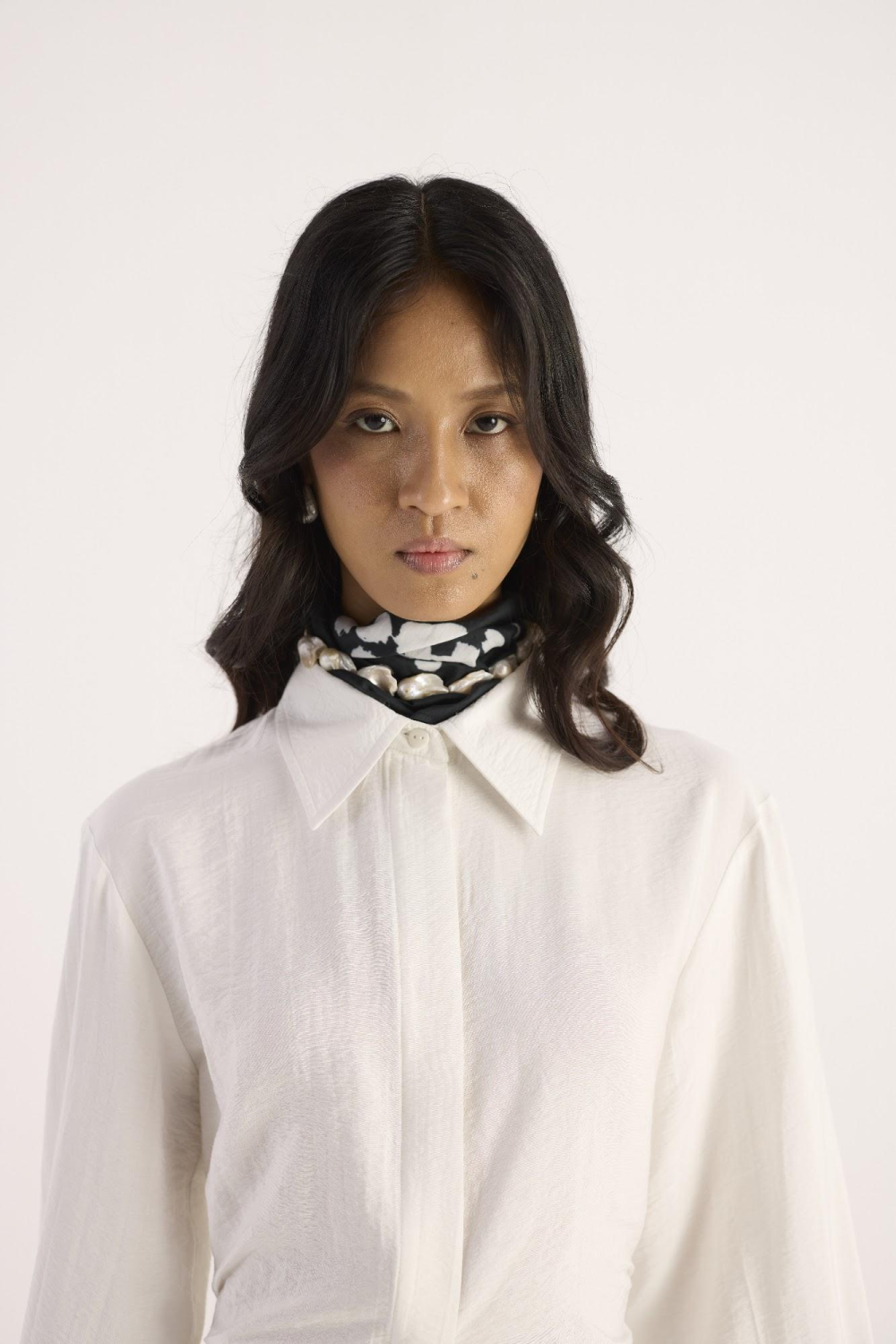 Vein Shirt – Ivory