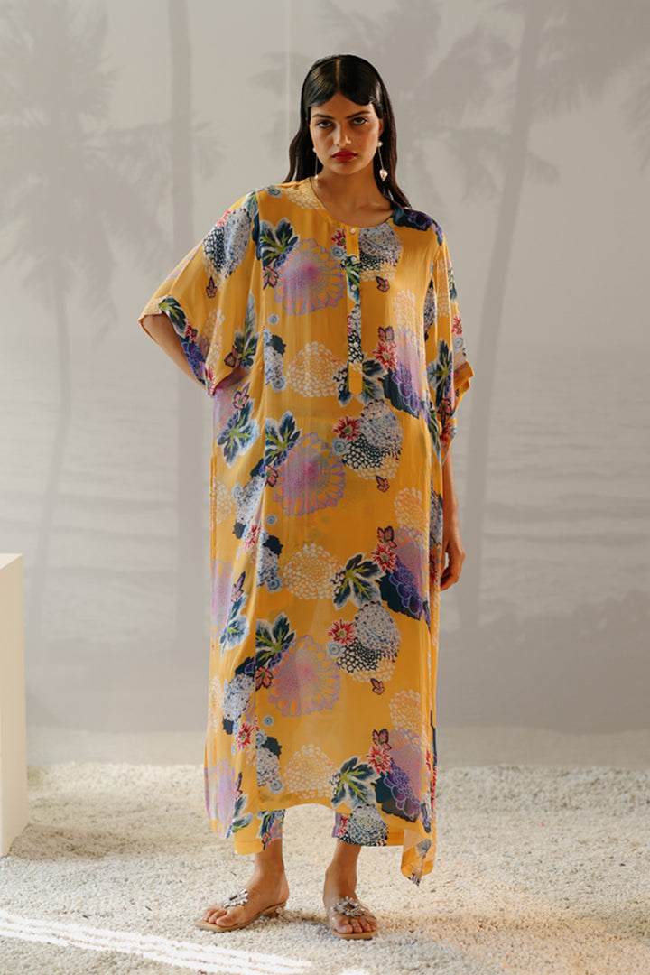 Zama Sunset Kaftan Set