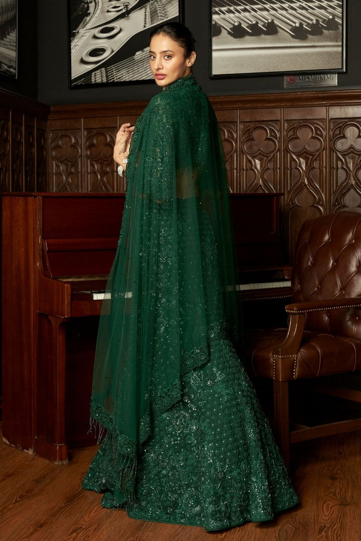 Emerald Fishcut Lehenga Set