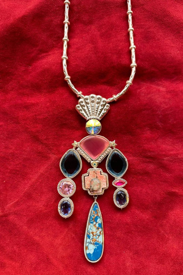 Retro sea goddess Necklace