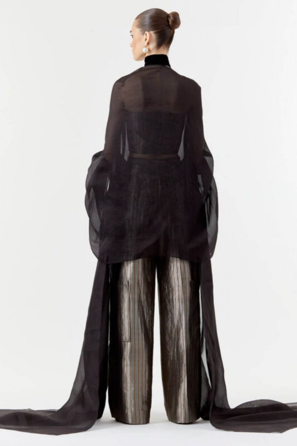 Shawl Cape, corset & D.P Pant