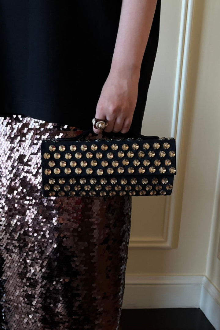 Fūtō Bag - Dusky Gold Polka