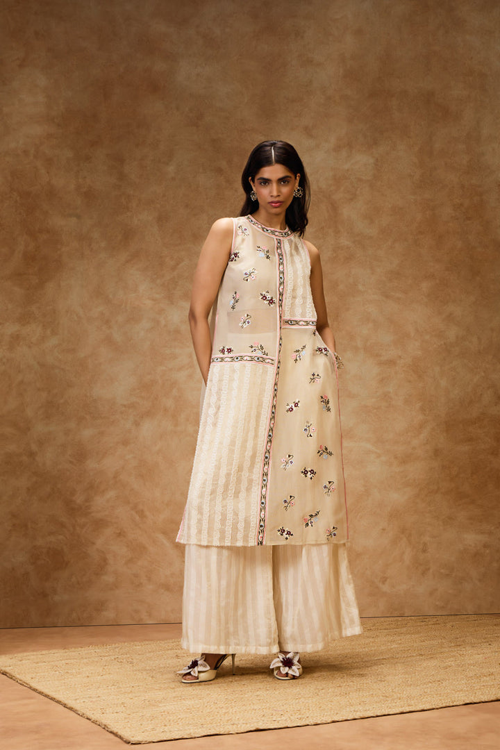 Gold Threadwork Dress