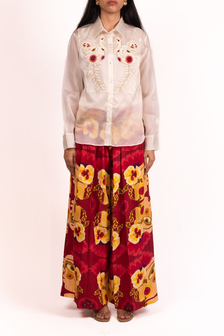 Flared Trouser