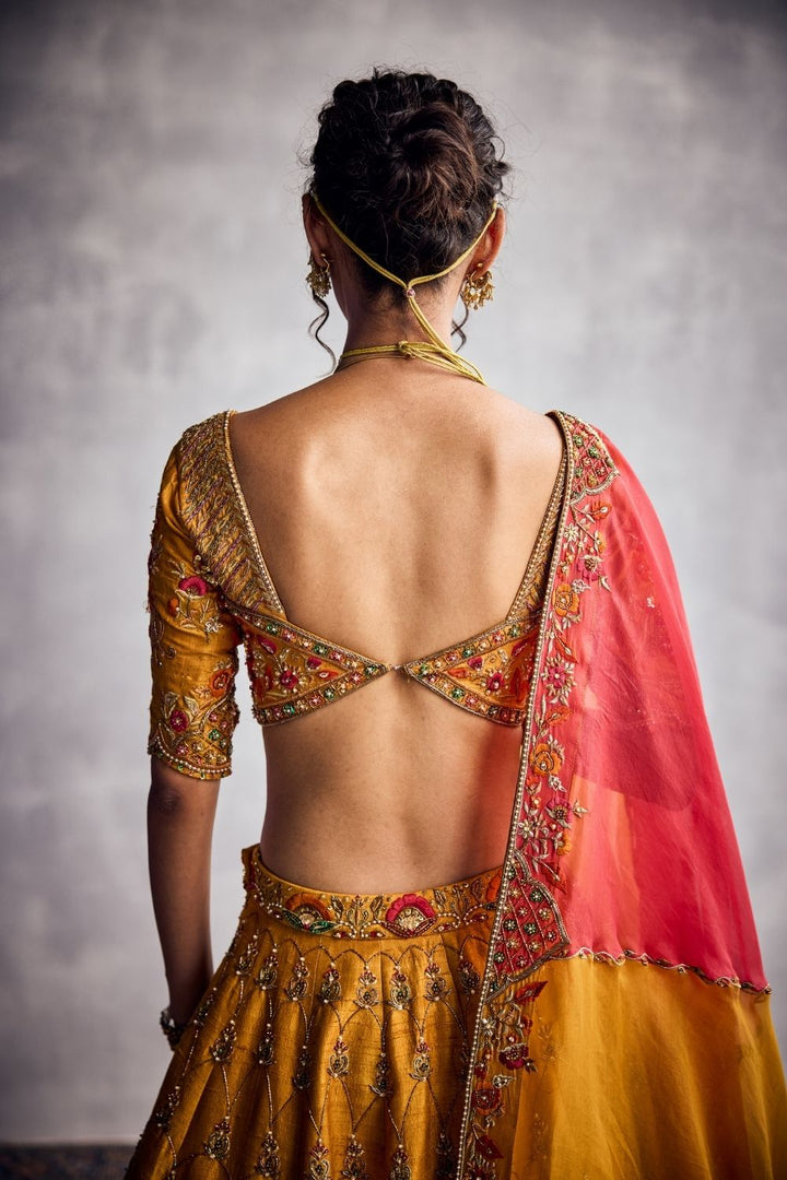 Marigold Lehenga Set