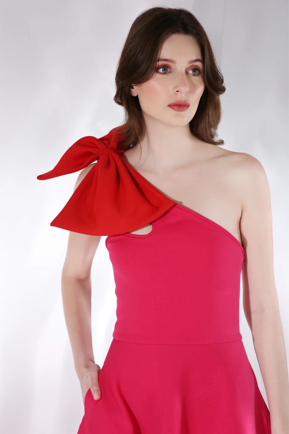 Gladys Dress With Bow Set