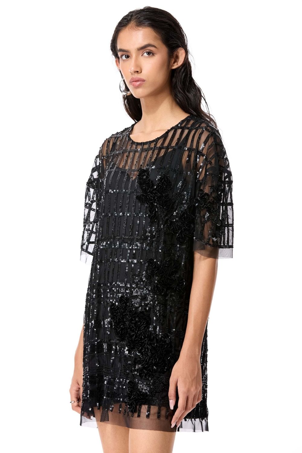 Kairis Embellished Mini Dress