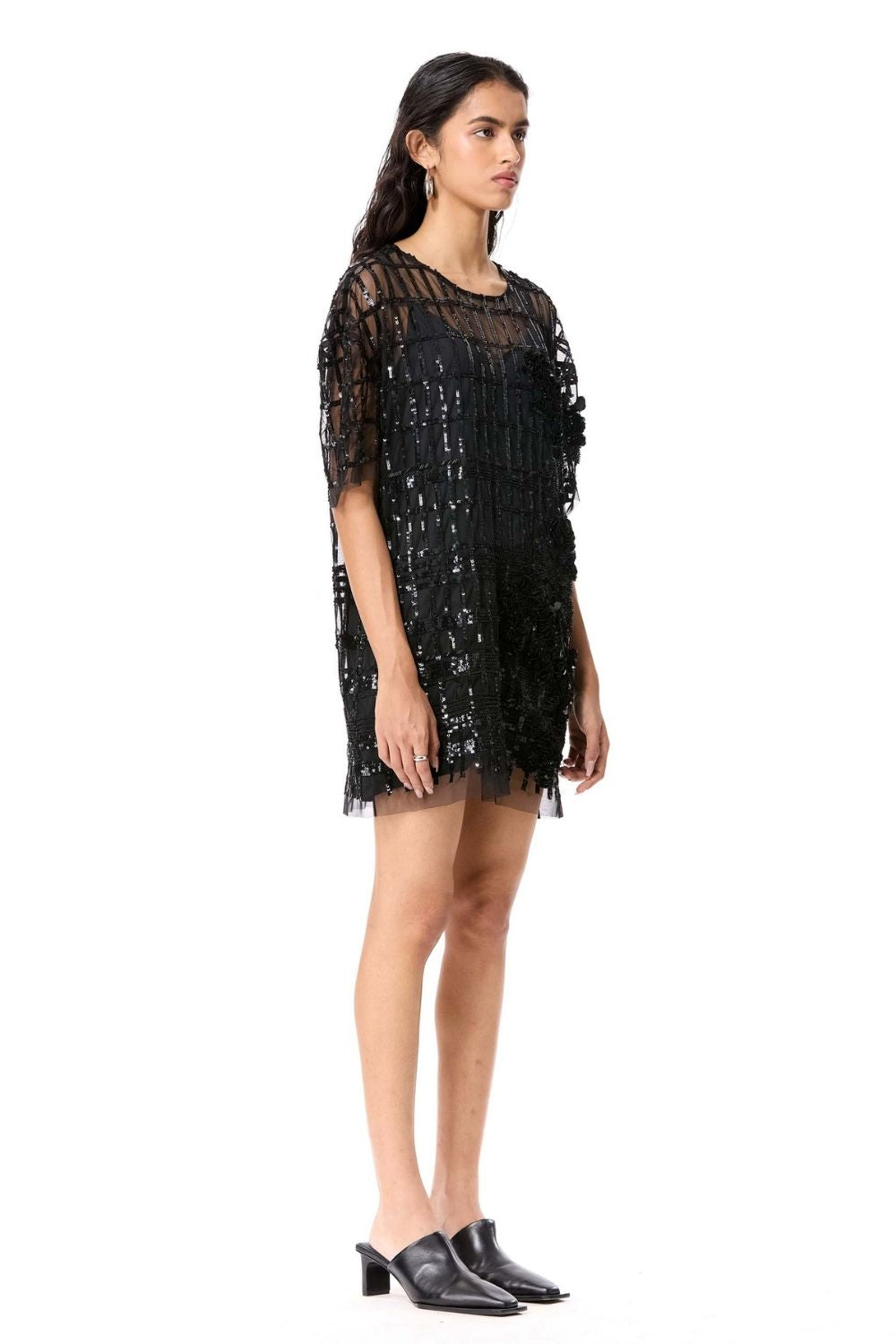 Kairis Embellished Mini Dress