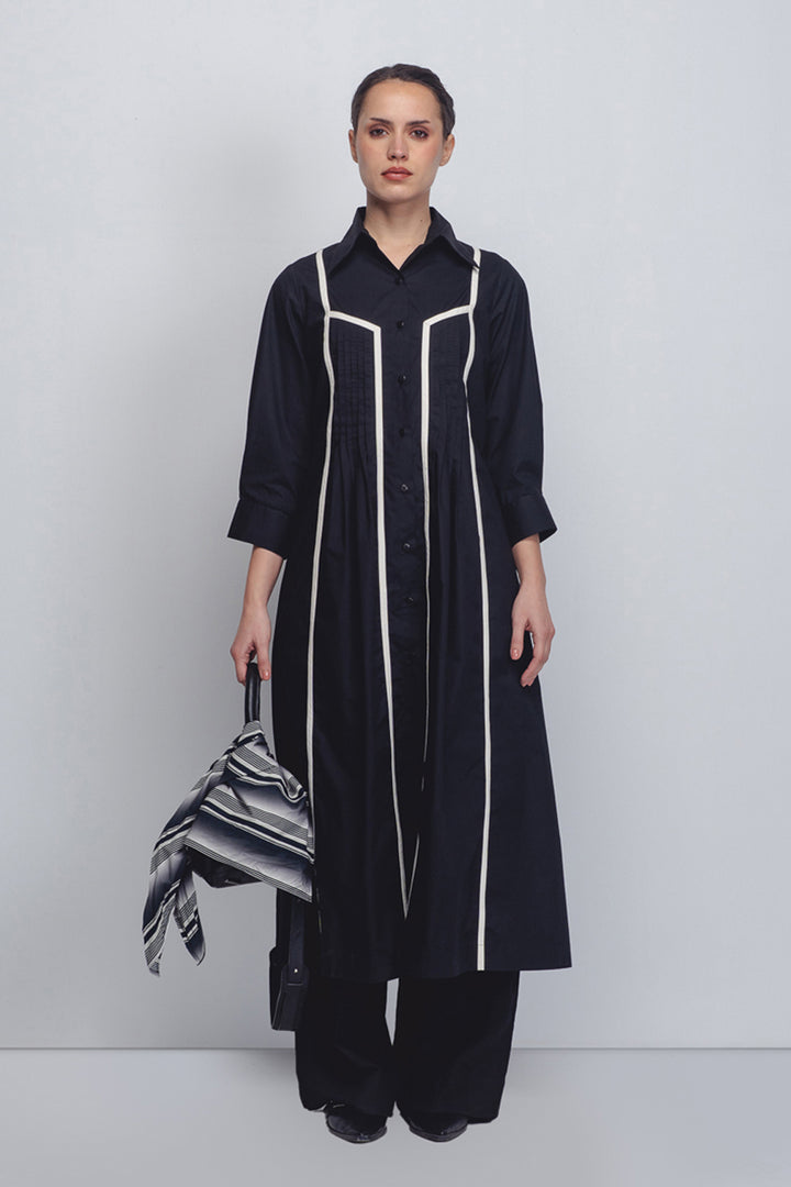 Column Shirt Dress