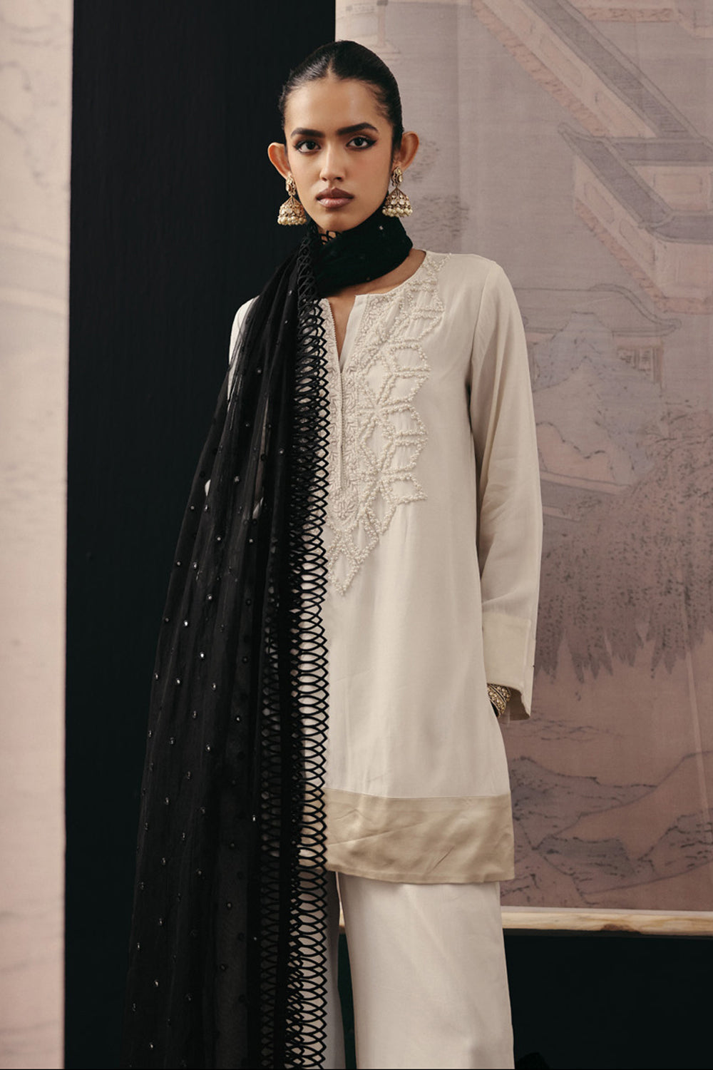BEADWORK KURTA