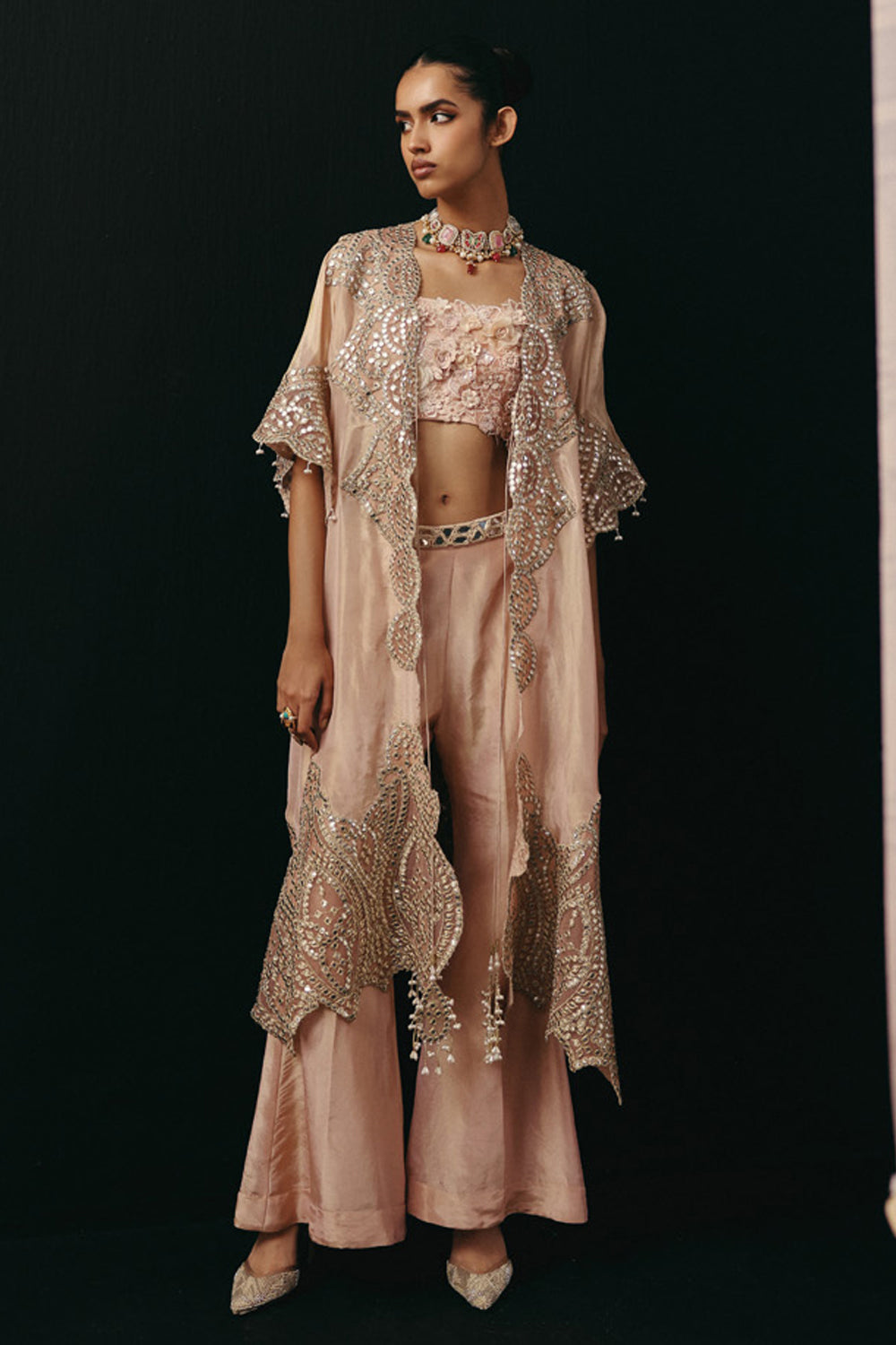 BLUSH CAPE