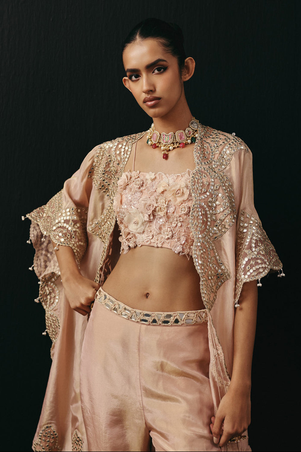 BLUSH CAPE