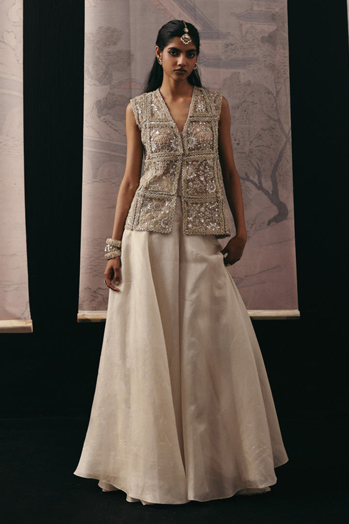 FLARED SKIRT PANTS