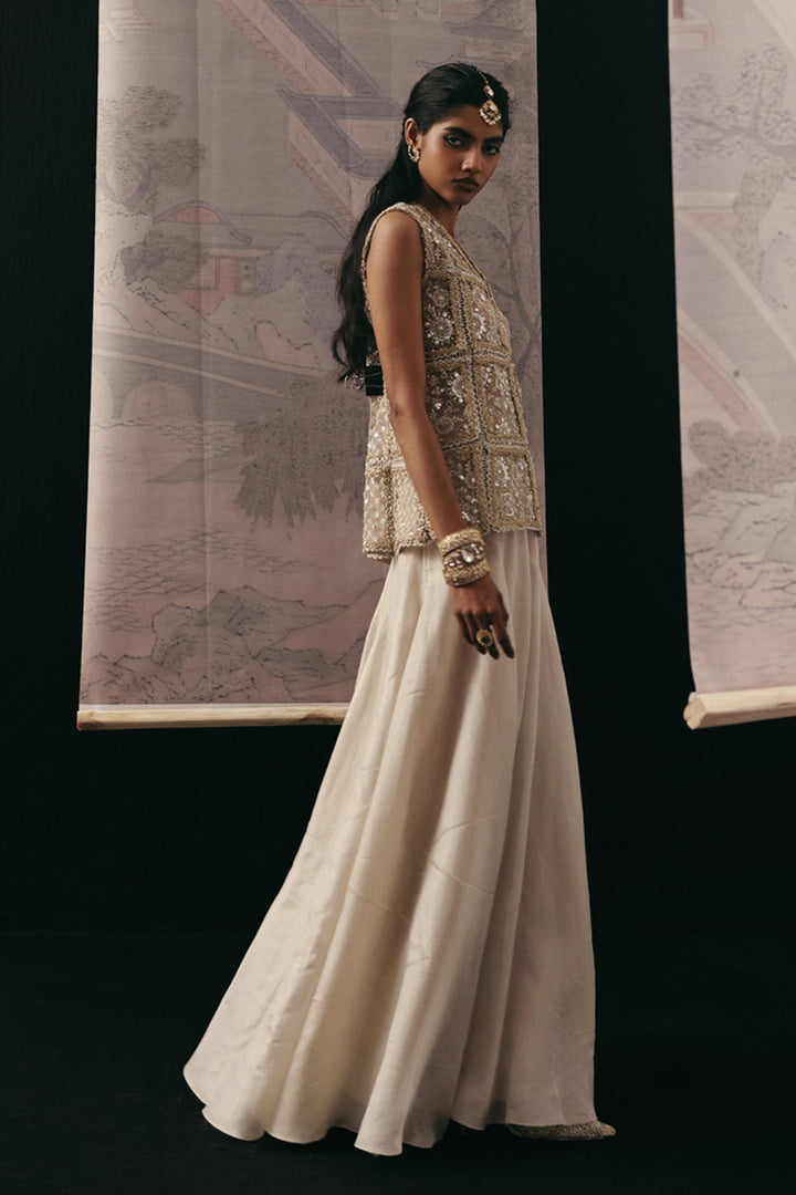 FLARED SKIRT PANTS