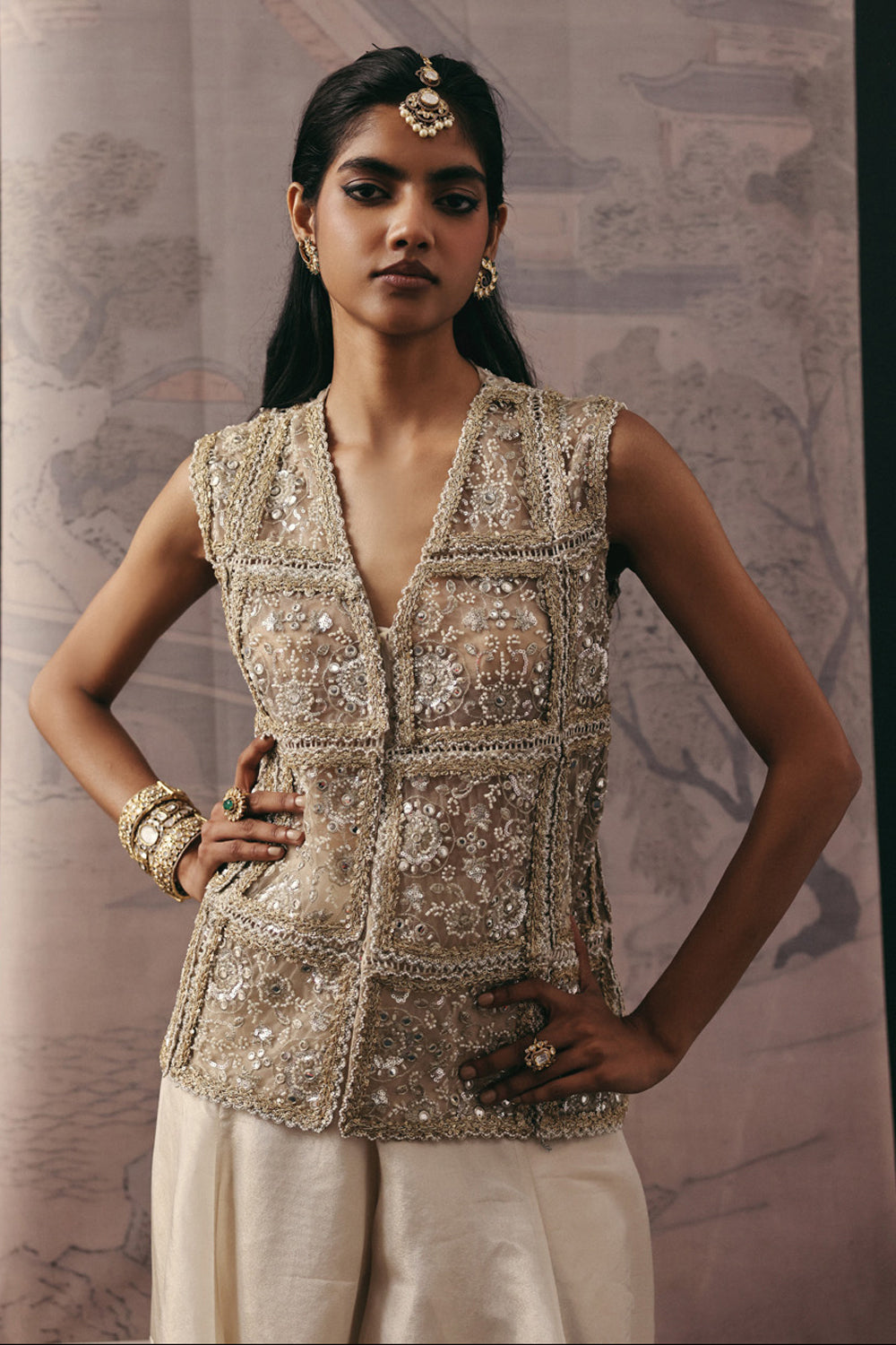 MIRRORWORK MULTI PANEL GILET