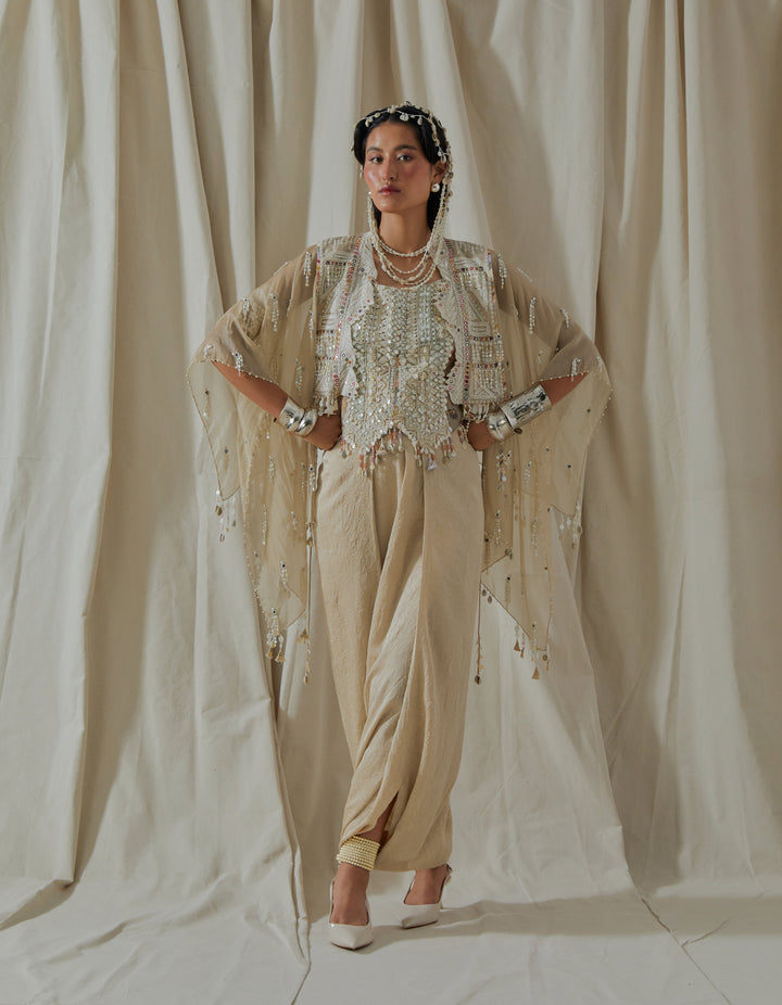 Veni Dupatta Jacket Set