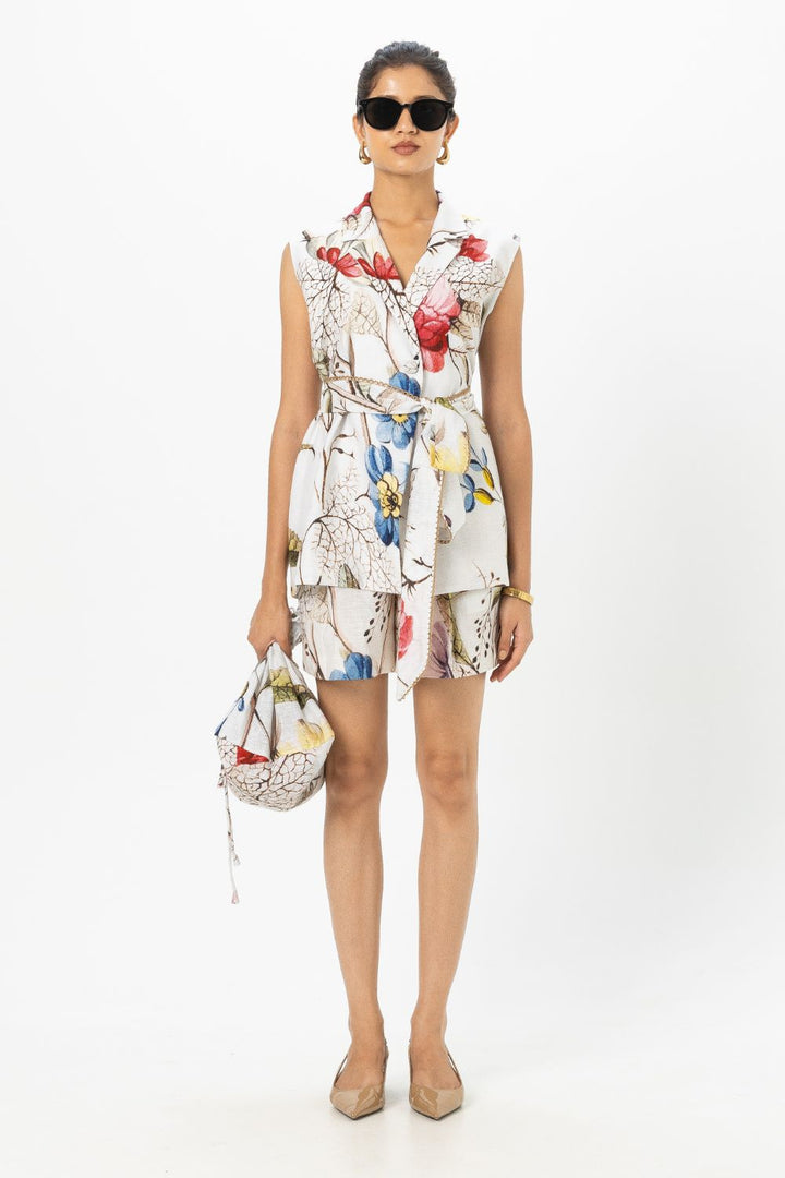 Alicia Jacket Shorts Set