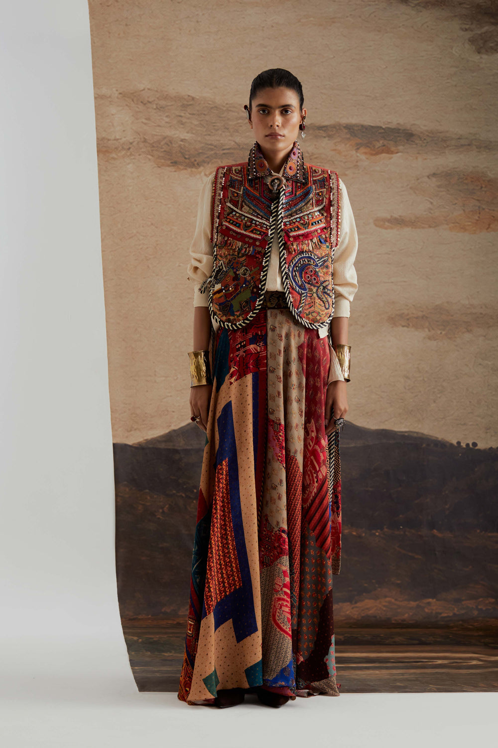 Zuri Gilet Set