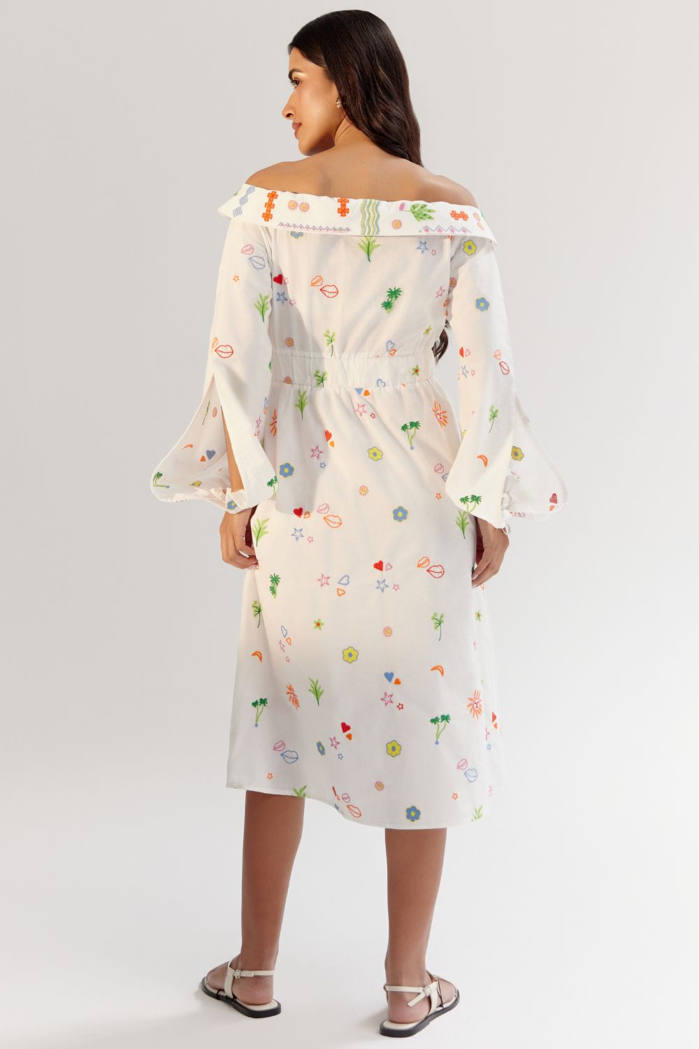 Sage Midi - White