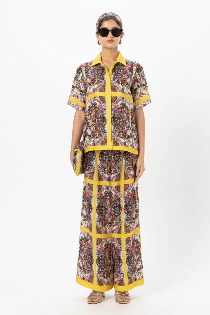 Rococo Yellow Co-ord Set