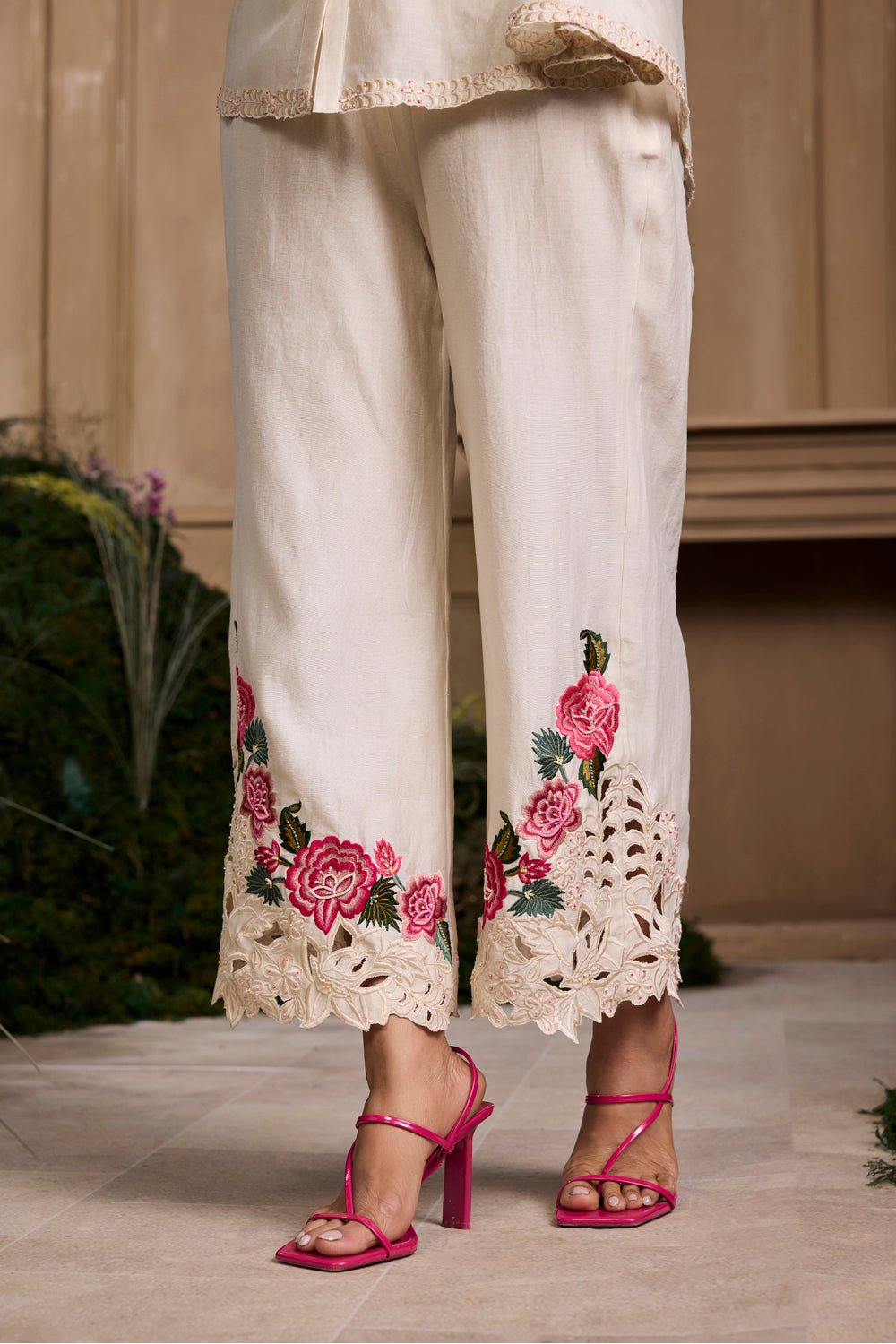 Ivory Rose Pants