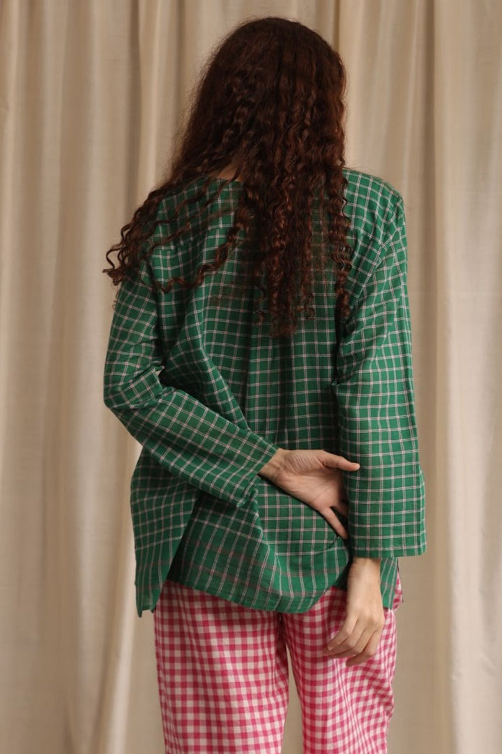 Maya - Green Checks