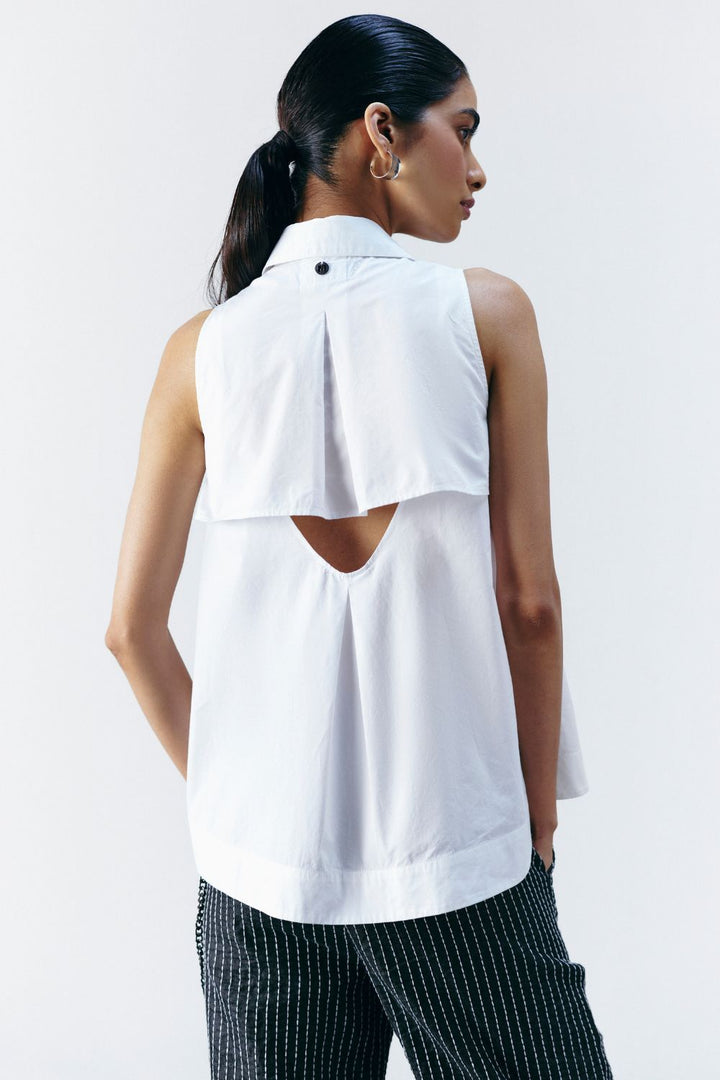 FEATHER EMBELLISHED SHIRT