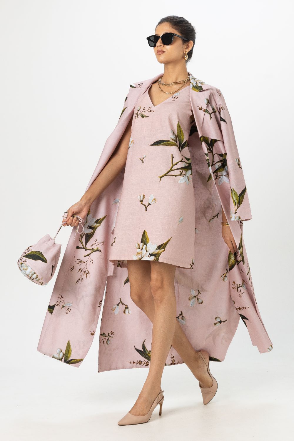 Jasmine Trench Dress Set