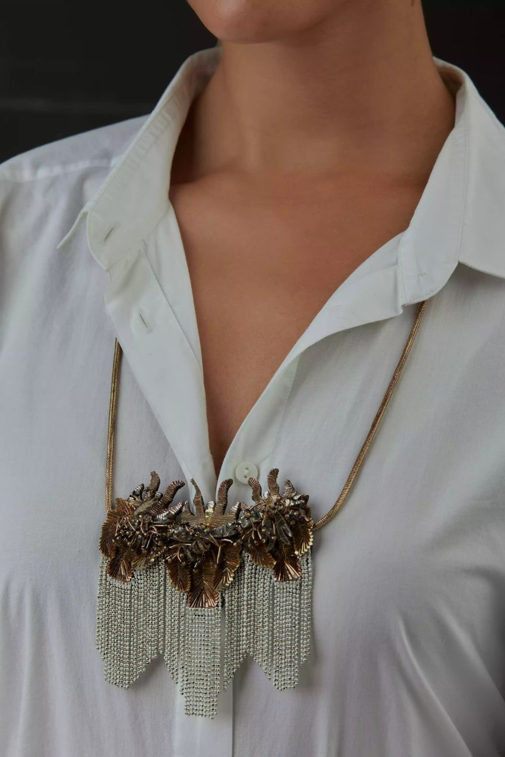 Orchid Shimmy Necklace