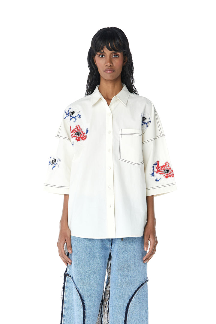 ‘AMARA' Embellished Shirt