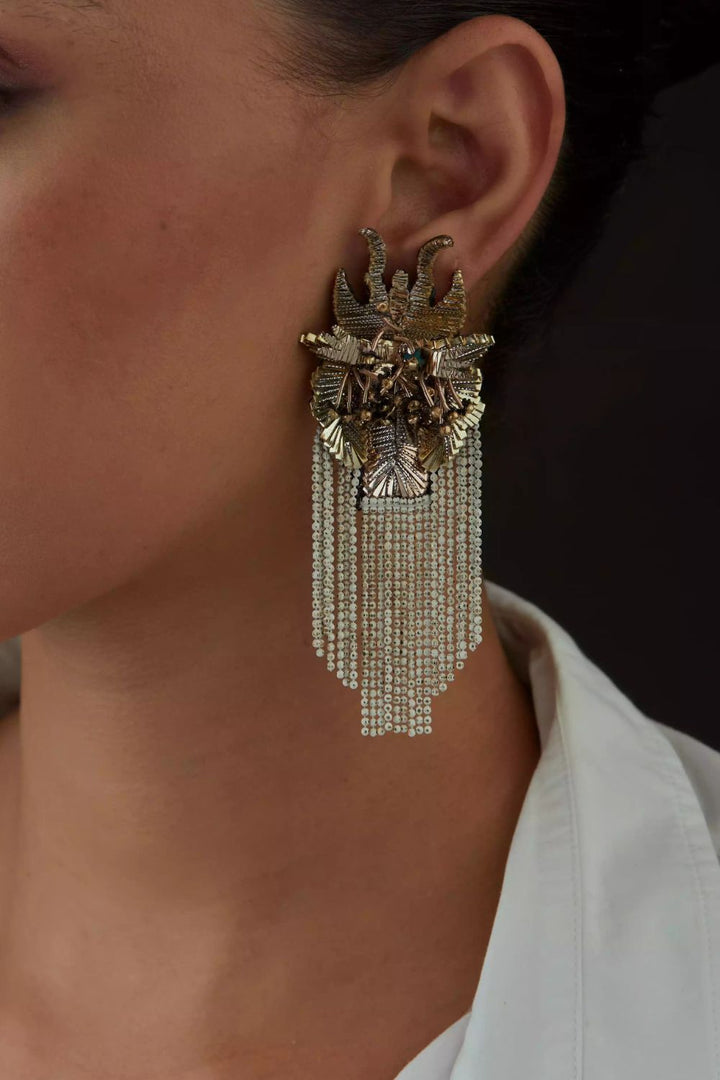 Orchid Shimmy Earring