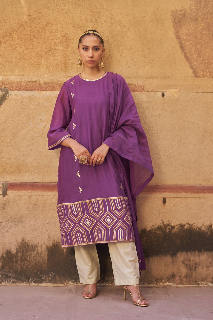 Jamuni Gota Kurta Set
