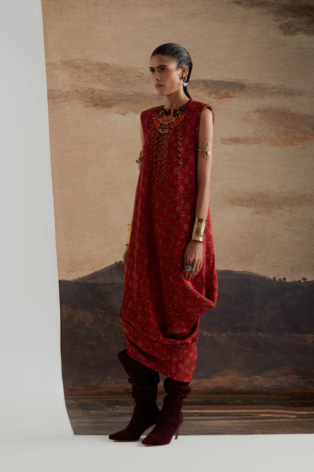 Rasa Drop Shoulder Dress
