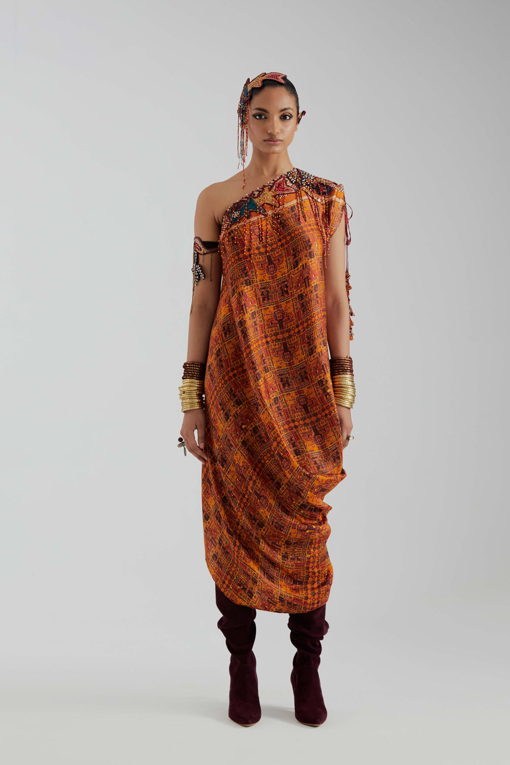 Rasa One Shoulder Dress