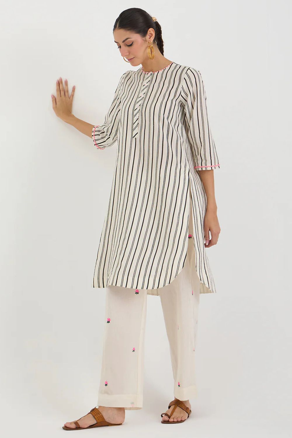Stripe N Lotus Set