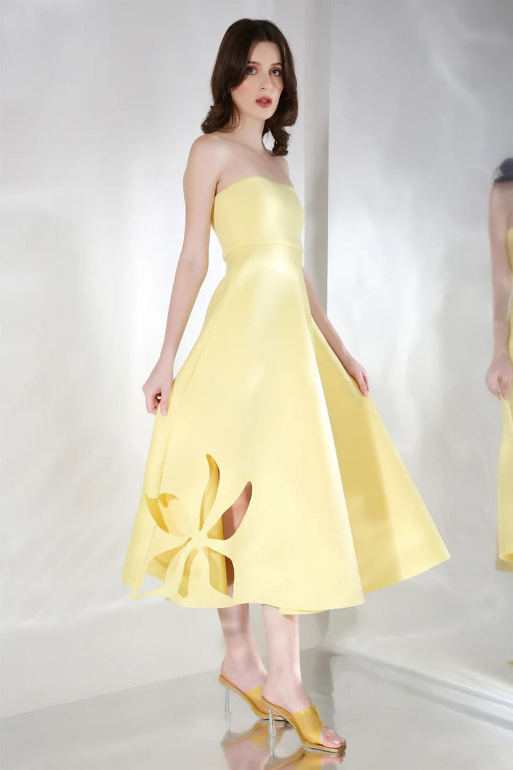 Daffodil Strapless Dress