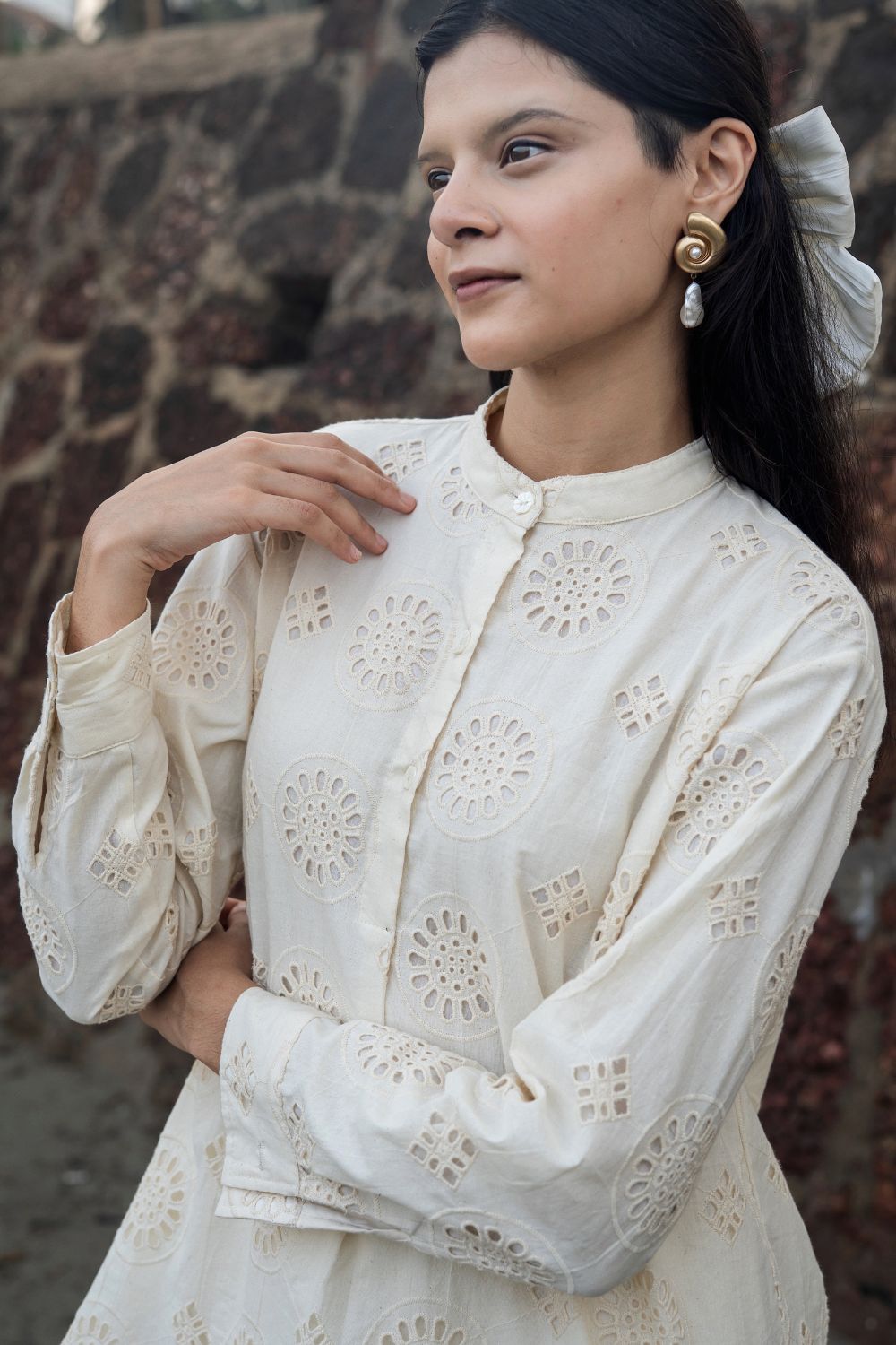 Tori Embroidered Kurta