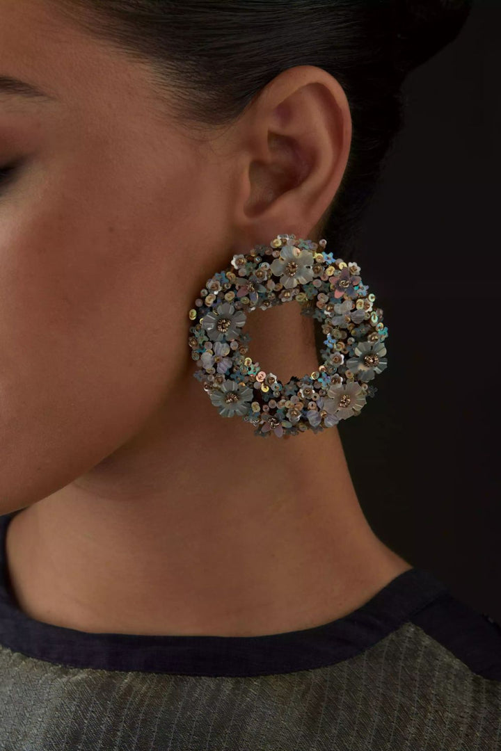 Quartz Orbs Earring