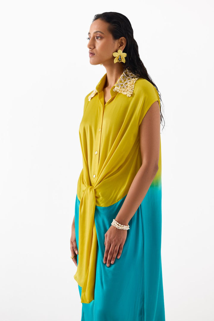 PINACOLADA KNOT DRESS