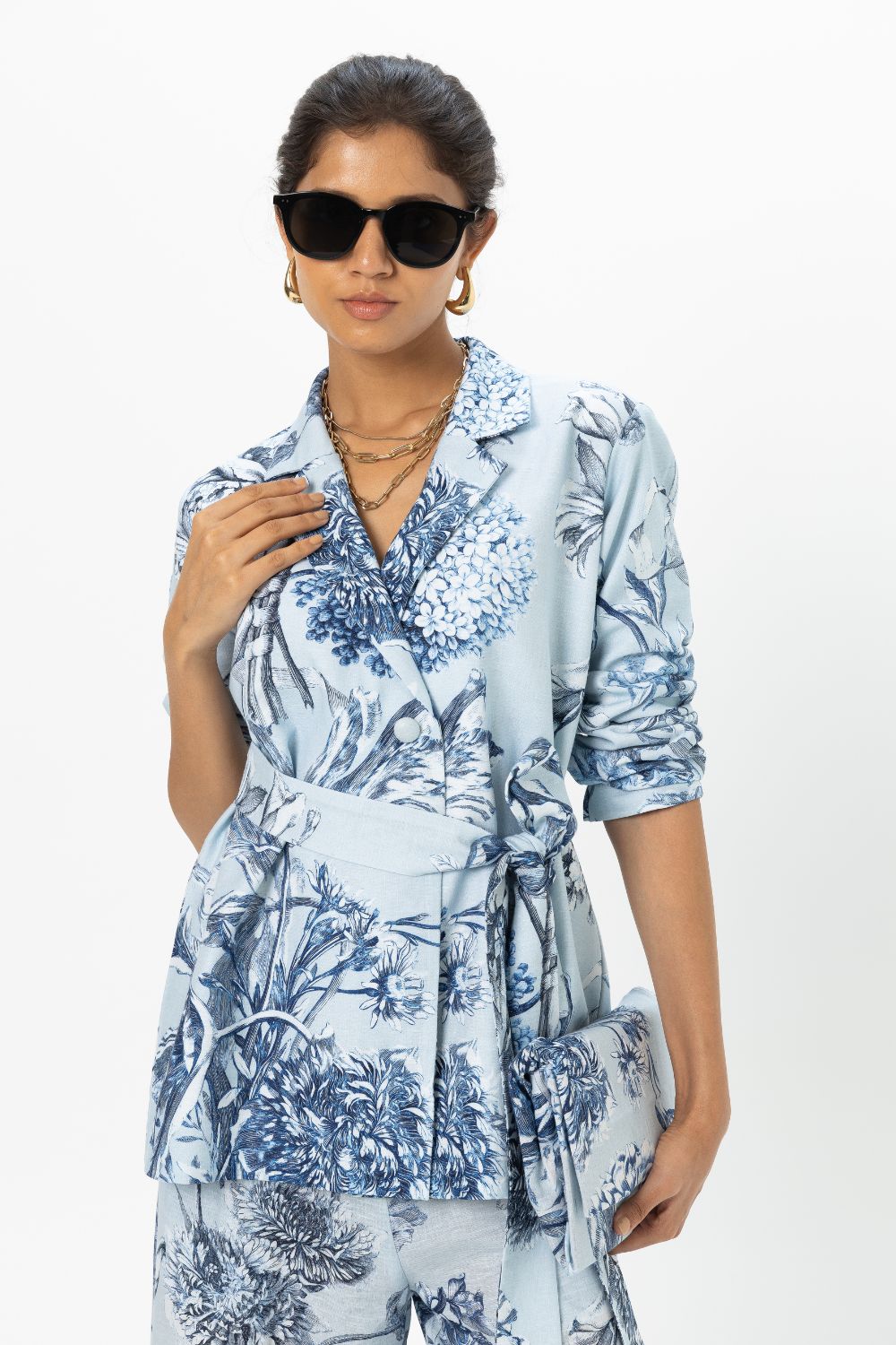 Biance Blazer Set