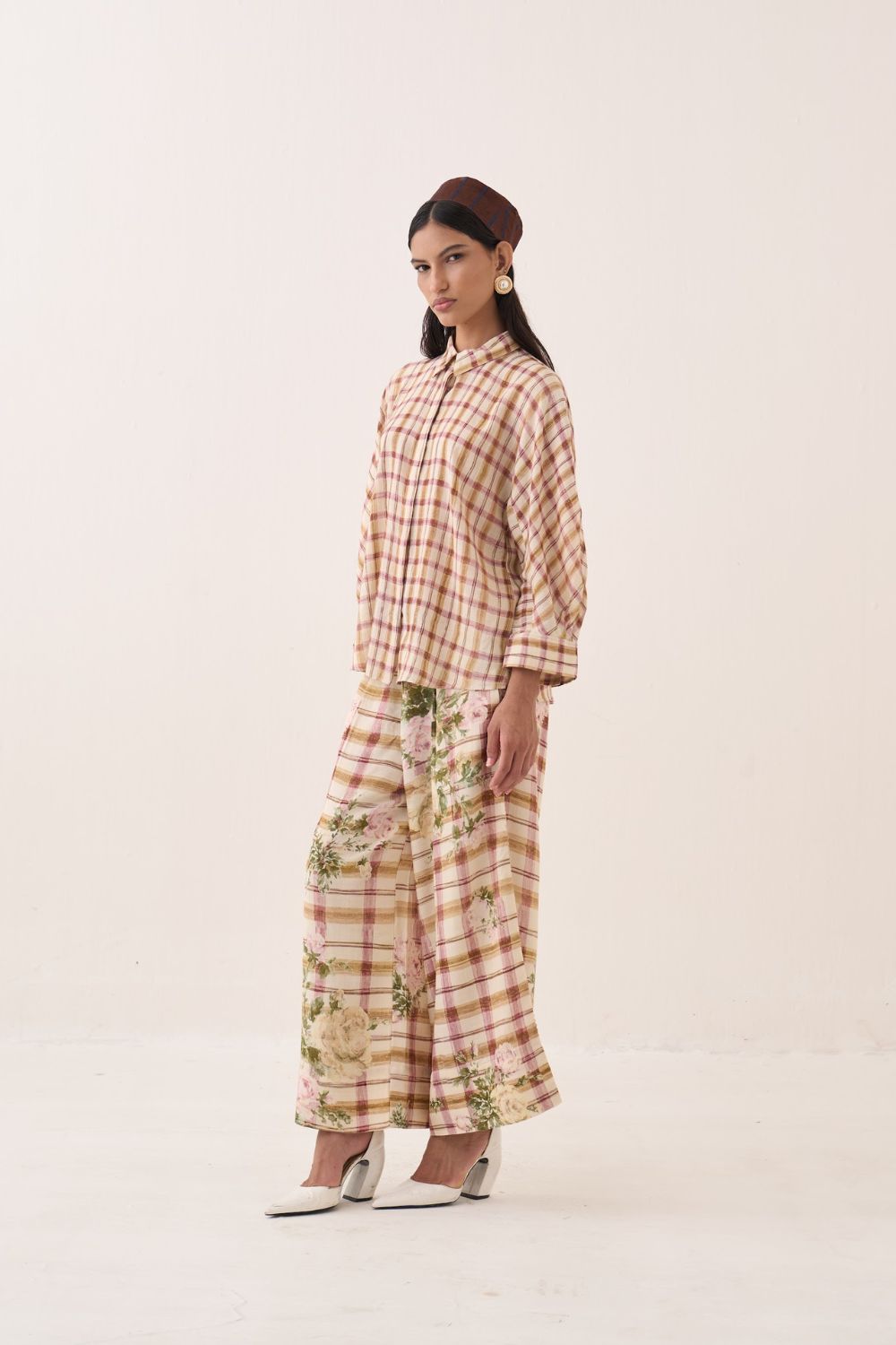 Jaali Bubble Shirt Set