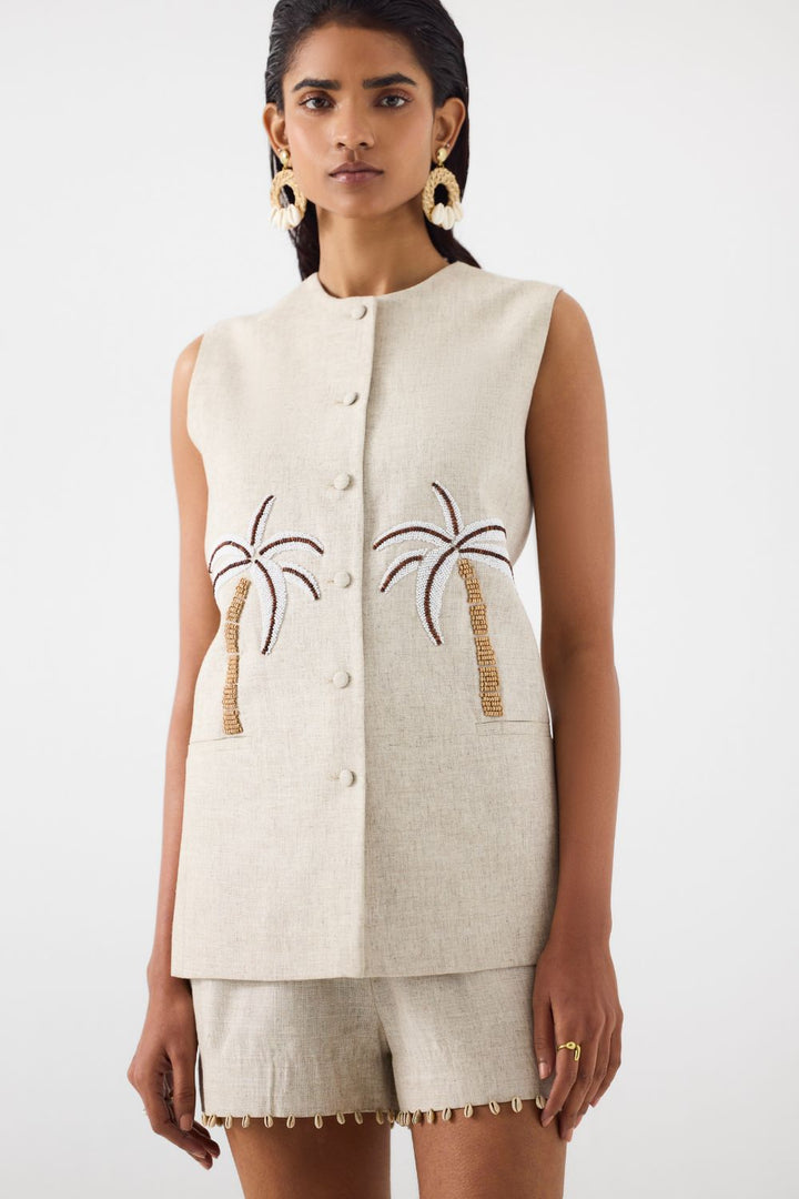 PALM ISLAND BLAZER AND SHORTS