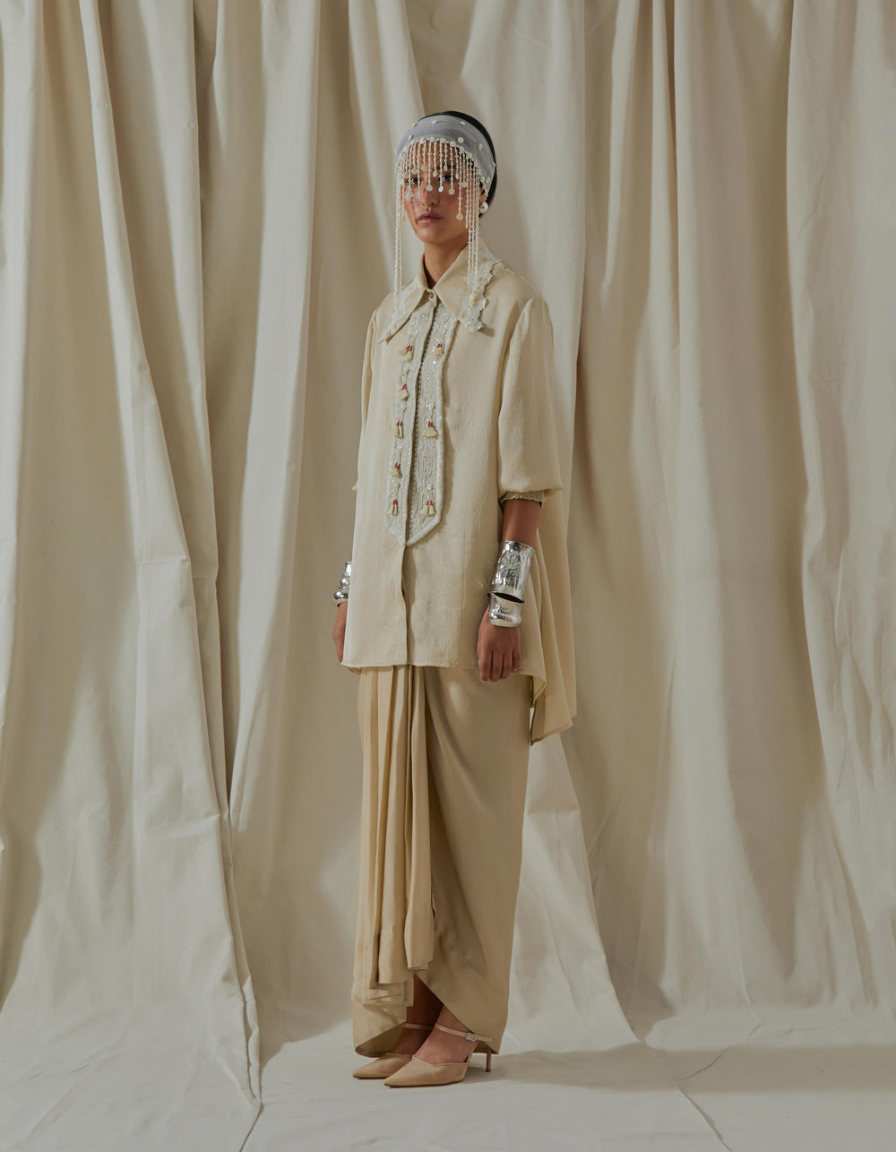 Atri Straight Shirt Set