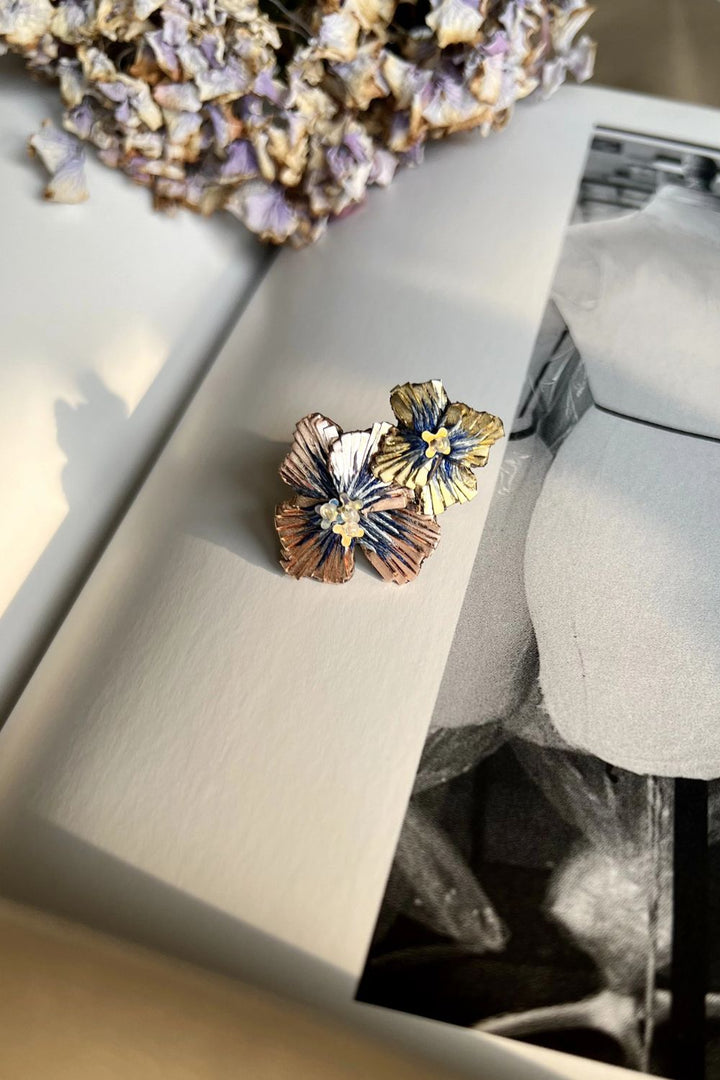 Hydrangea Duo Ring