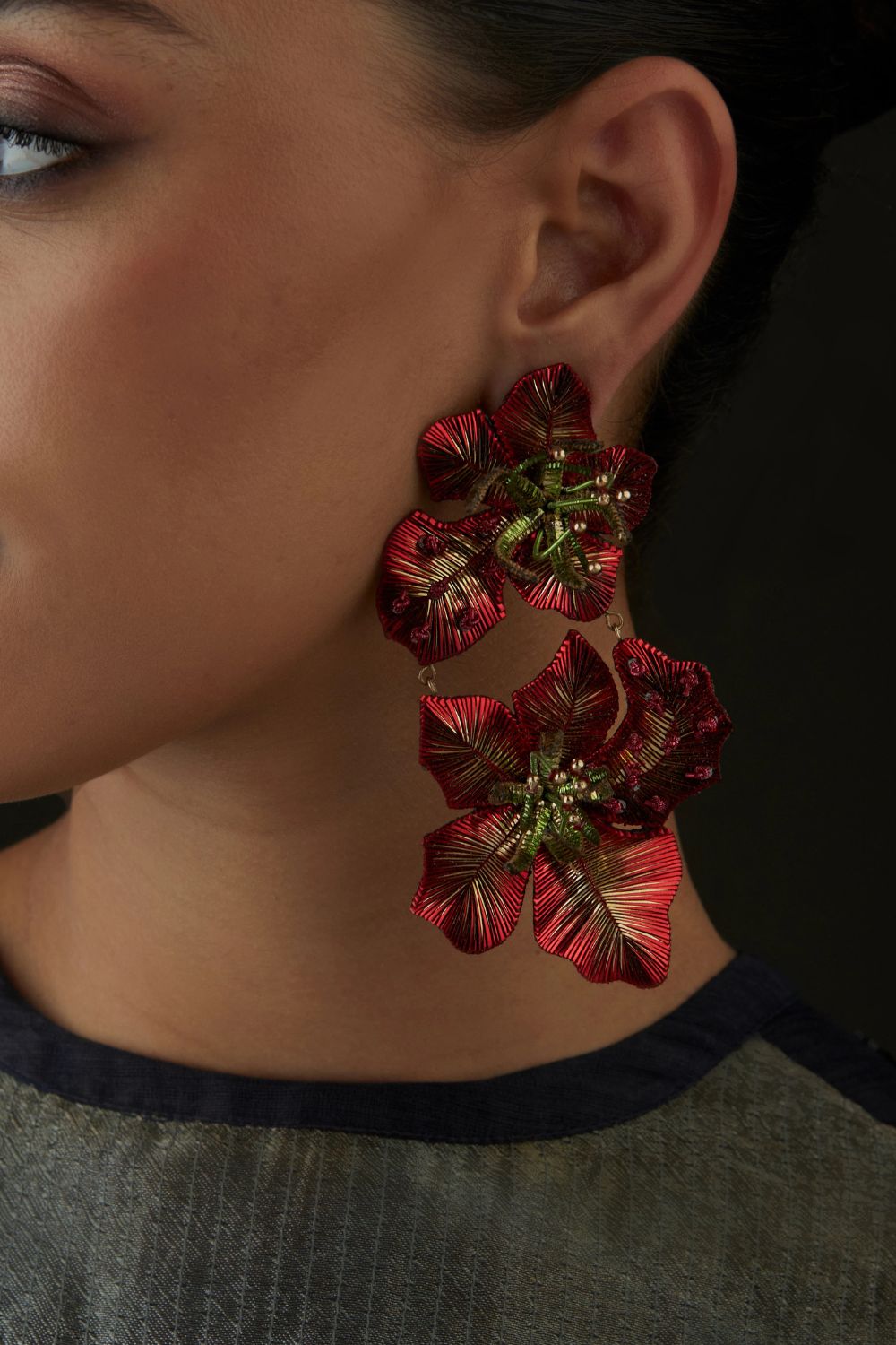 Gulmohar Grand Duo Earring
