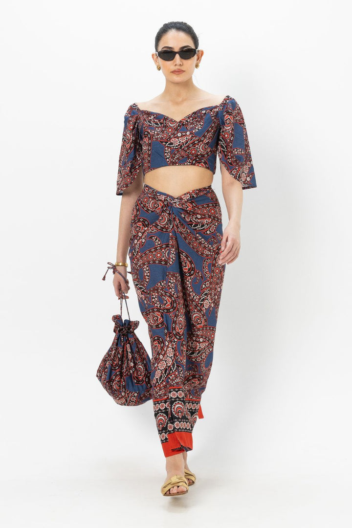 Deniz Tulip Skirt Set