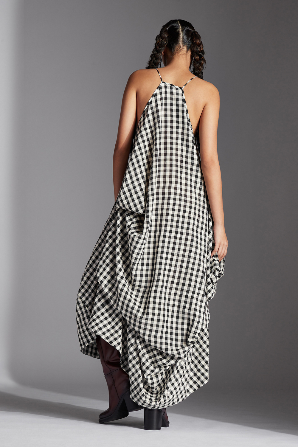 Tove Dress in Handwoven Mul